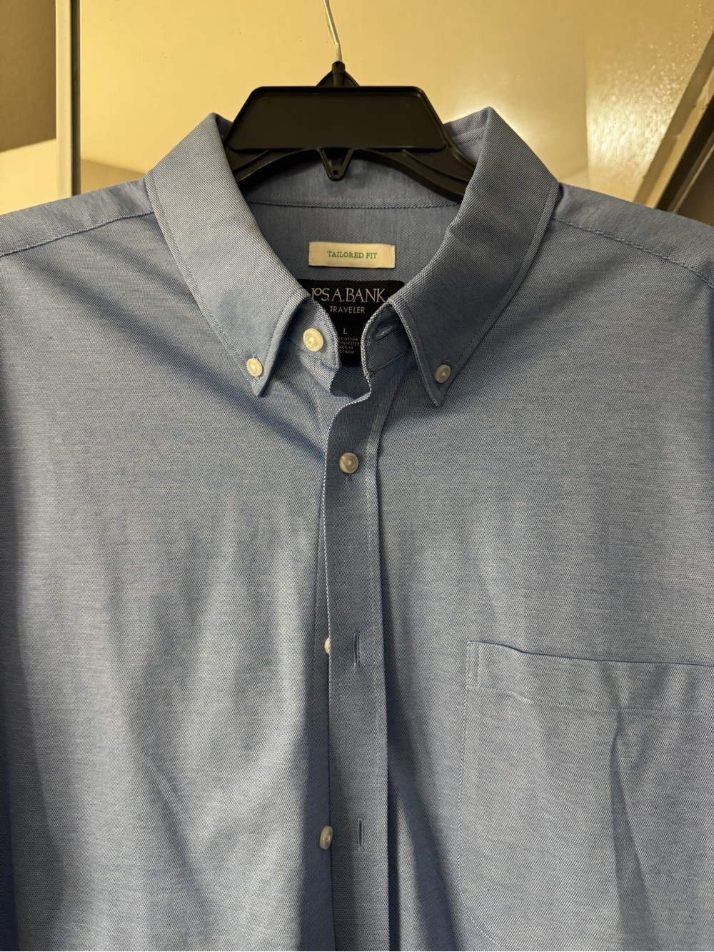 Jos. A. Bank Light Blue Button-Down Tailored Fit Shirt